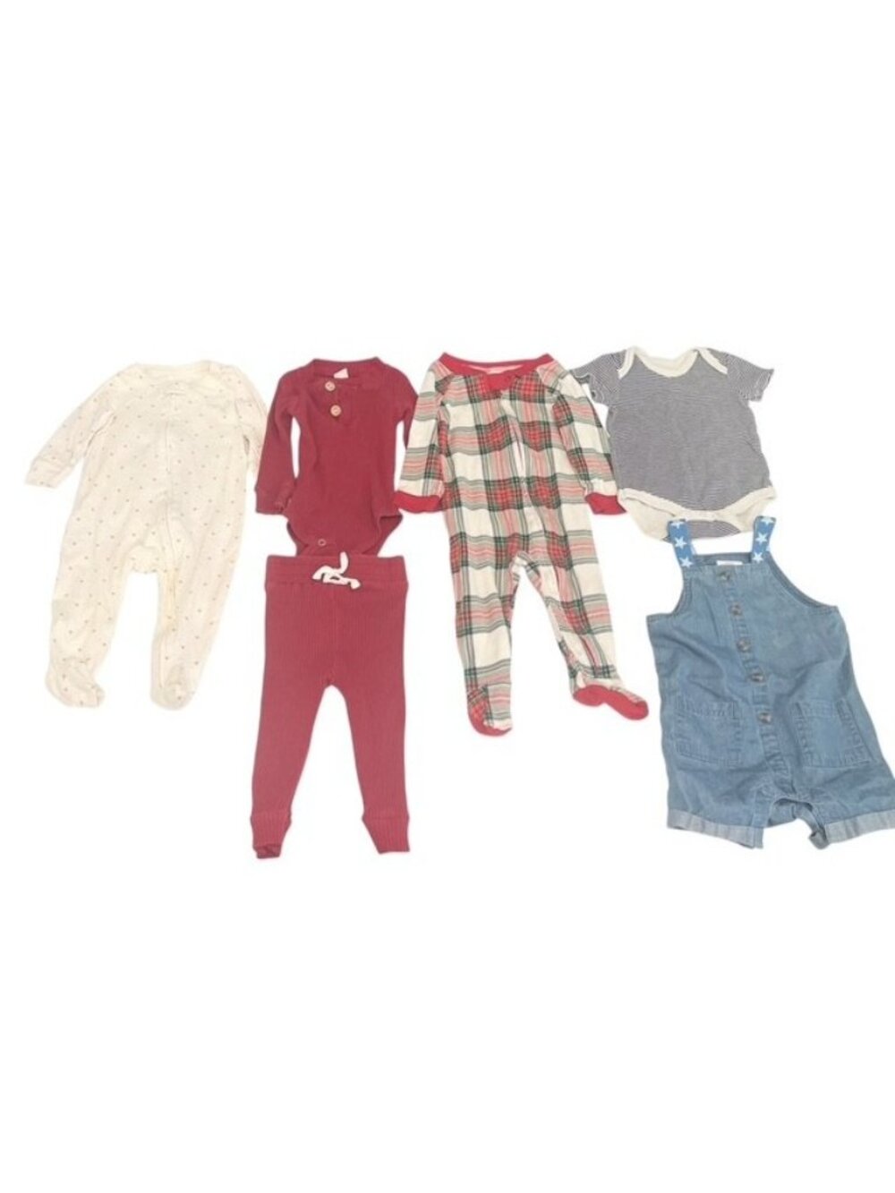 Baby Clothes Lot 6–9 Months Carter’s Gap Cat & Jack Outfits Bundle